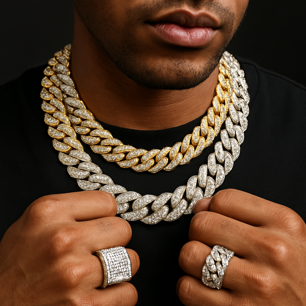 Cuban Link Chain – Iced Out