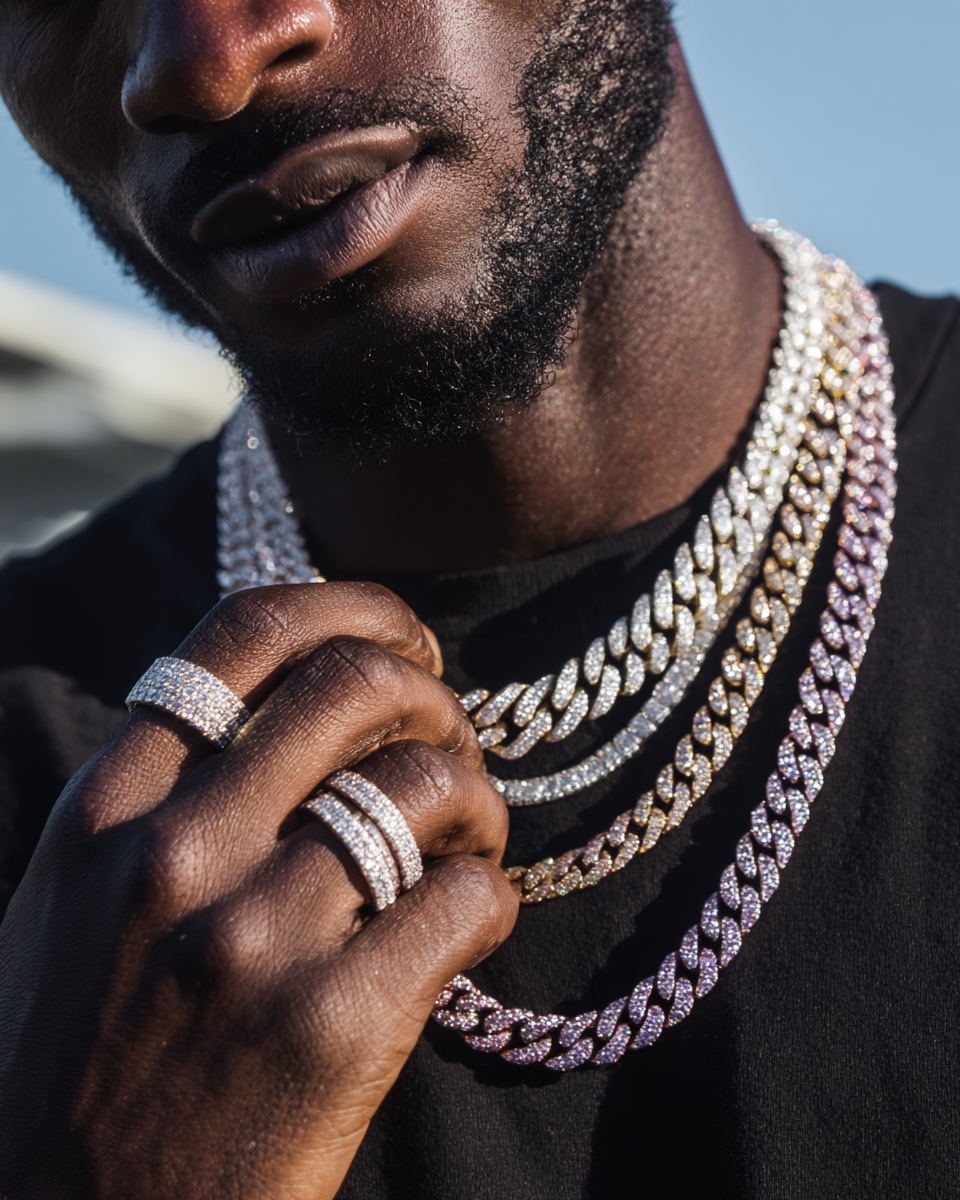 Cuban Link Chain – Iced Out