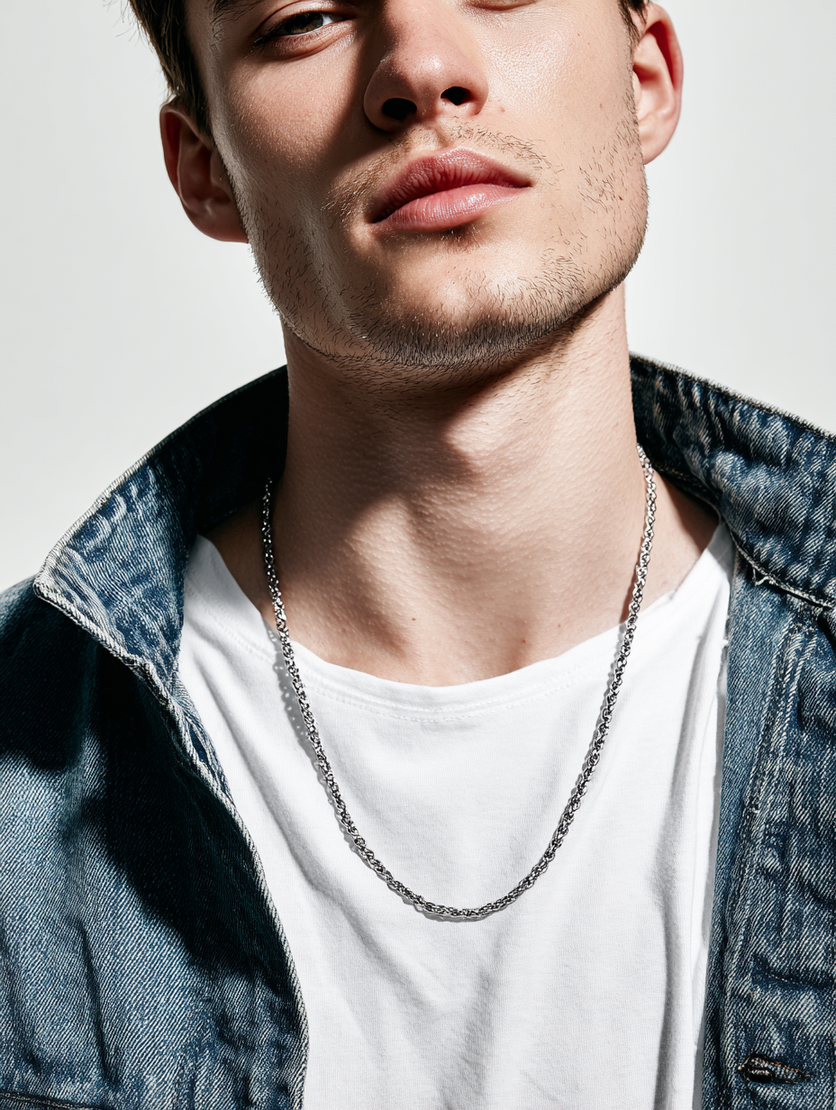 Rope Chain Necklace- The Sovereign Rope